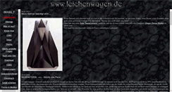 Desktop Screenshot of leichenwagen.de